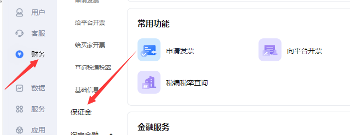 财务保证金